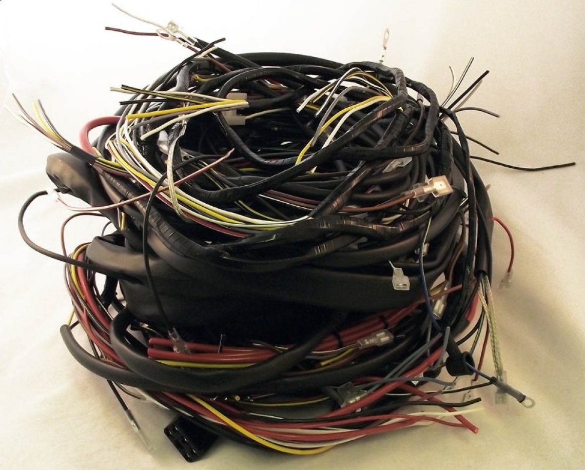 Porsche 911 wiring harness kit from 1966 to 1968